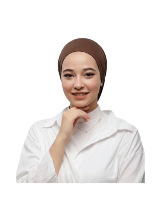 بندانة حجاب سوري بلمسة قطنية ناعمة - متعددة الألوان - Image 1